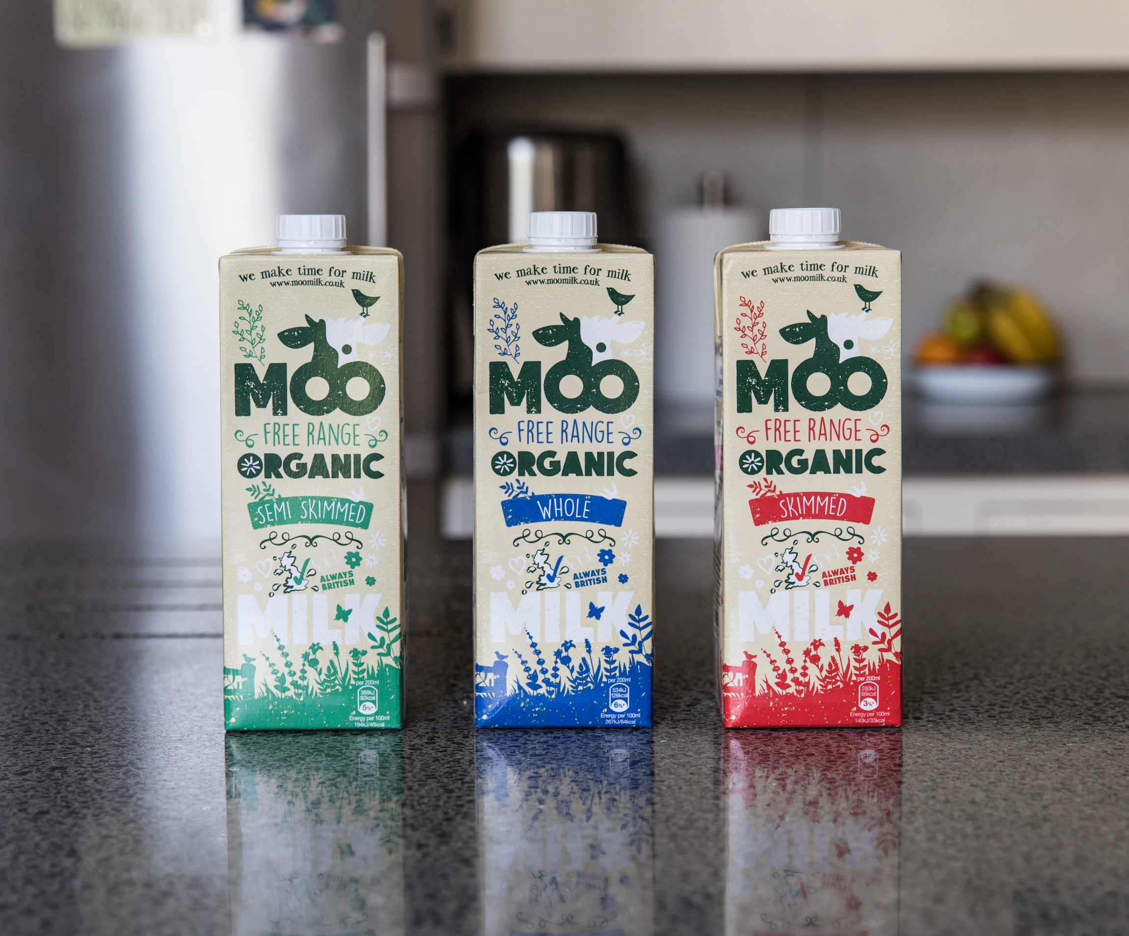 Organic Moo 1 Ltr range